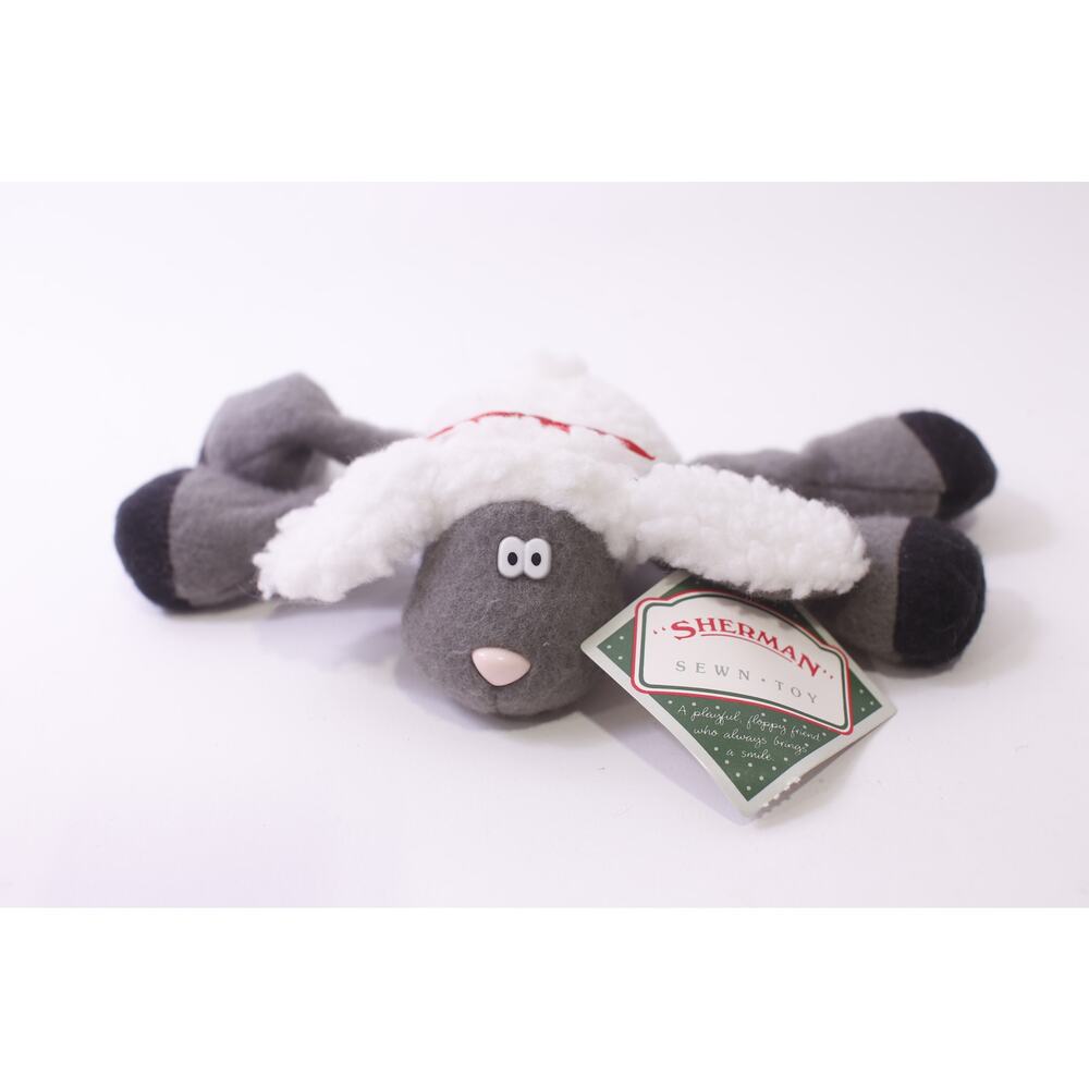 1985, Hallmark, Sherman the Sheep, Plush, Sewn Toy, Vintage, ~ 251228-WH 887
